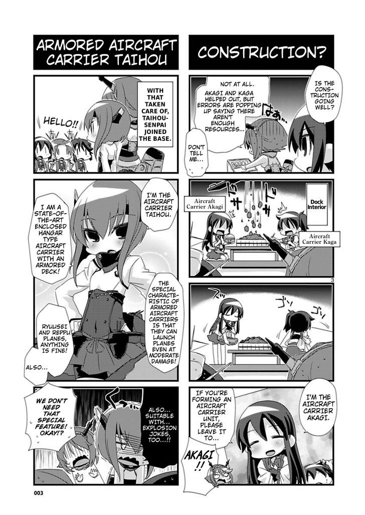 Kantai Collection - Kankore - 4-koma Comic - Fubuki, Ganbarimasu! Chapter 26 page 3 - Chapter 26