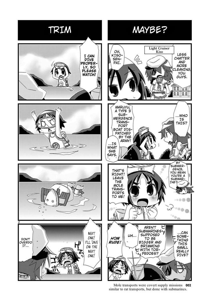 Kantai Collection - Kankore - 4-koma Comic - Fubuki, Ganbarimasu! Chapter 27 page 2 - Chapter 27