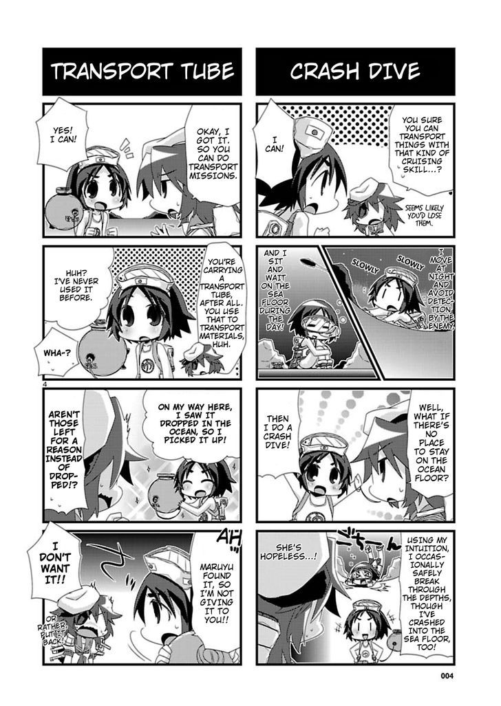 Kantai Collection - Kankore - 4-koma Comic - Fubuki, Ganbarimasu! Chapter 27 page 4 - Chapter 27