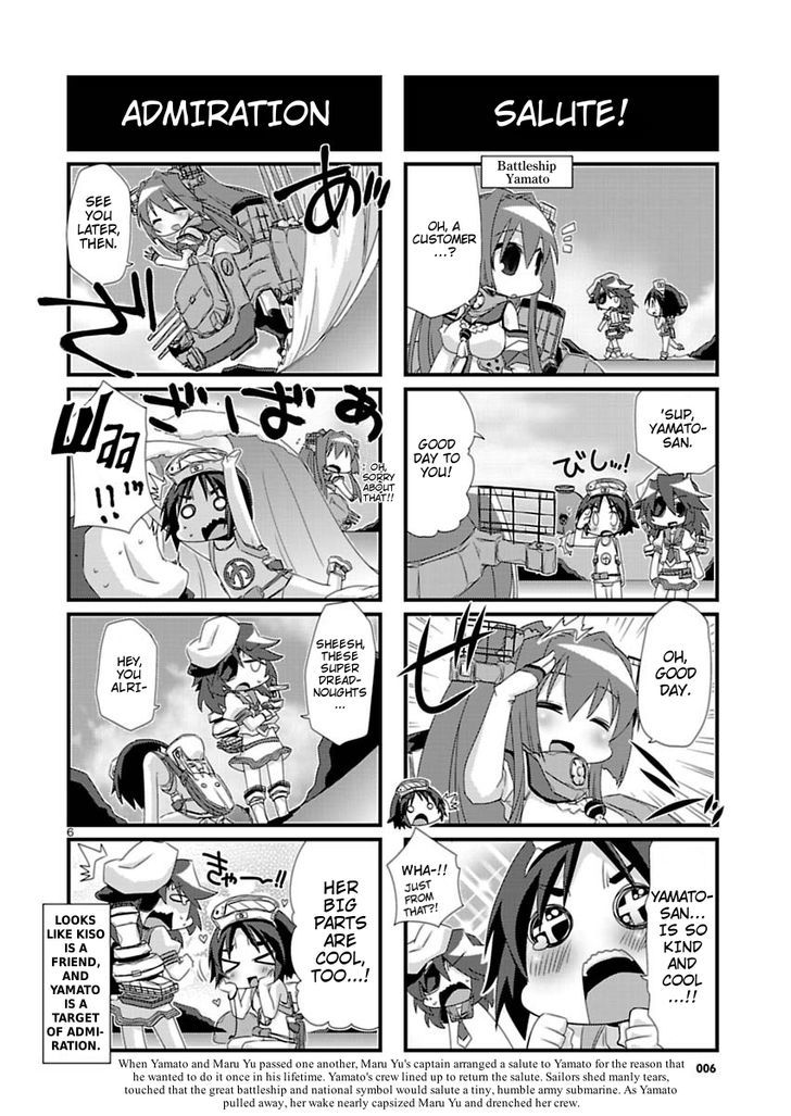 Kantai Collection - Kankore - 4-koma Comic - Fubuki, Ganbarimasu! Chapter 27 page 6 - Chapter 27