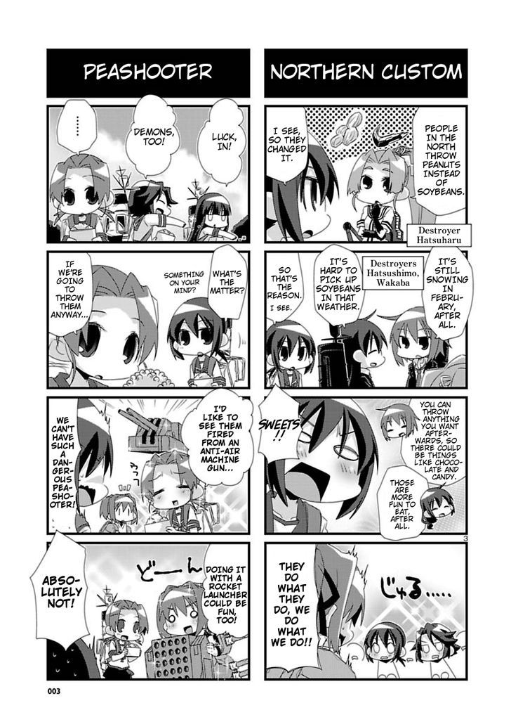 Kantai Collection - Kankore - 4-koma Comic - Fubuki, Ganbarimasu! Chapter 28 page 3 - Chapter 28