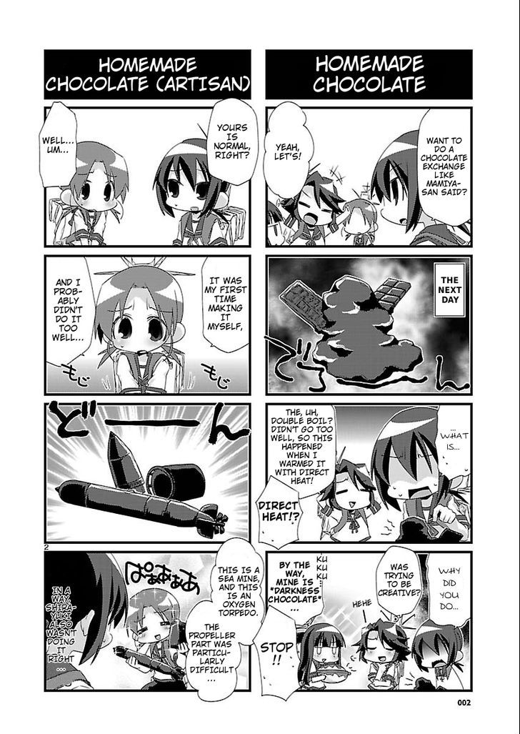 Kantai Collection - Kankore - 4-koma Comic - Fubuki, Ganbarimasu! Chapter 29 page 2 - Chapter 29