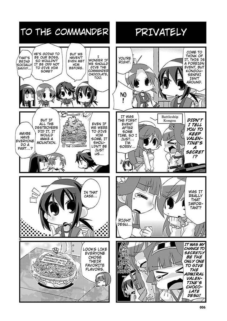 Kantai Collection - Kankore - 4-koma Comic - Fubuki, Ganbarimasu! Chapter 29 page 6 - Chapter 29