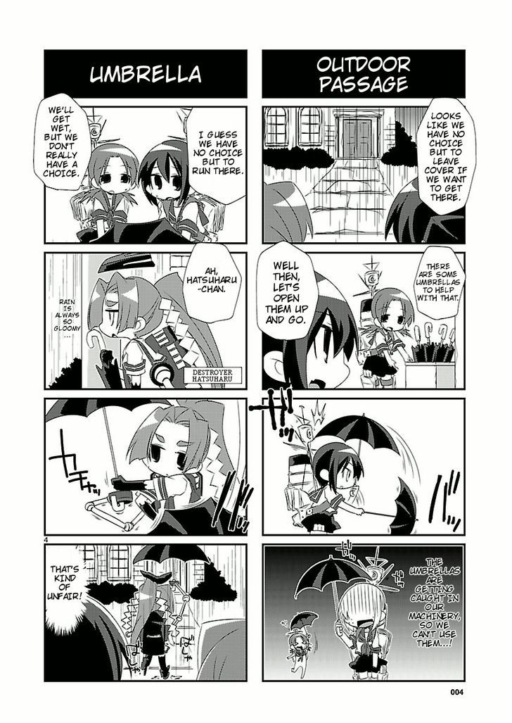 Kantai Collection - Kankore - 4-koma Comic - Fubuki, Ganbarimasu! Chapter 3 page 4 - Chapter 3