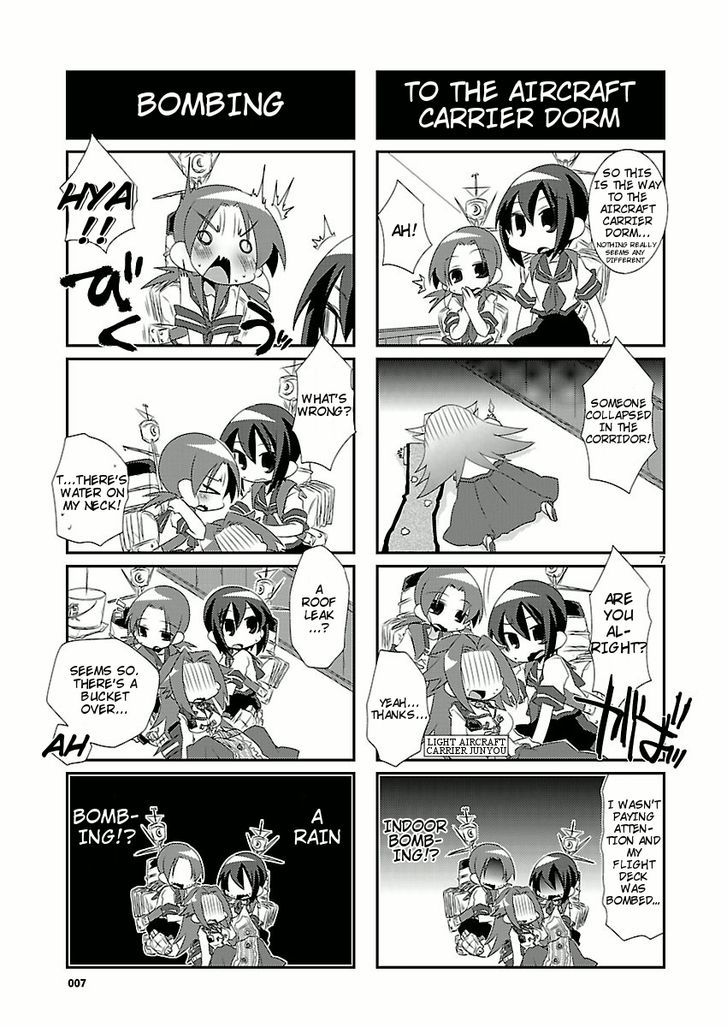 Kantai Collection - Kankore - 4-koma Comic - Fubuki, Ganbarimasu! Chapter 3 page 7 - Chapter 3