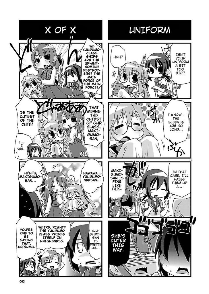 Kantai Collection - Kankore - 4-koma Comic - Fubuki, Ganbarimasu! Chapter 30 page 3 - Chapter 30