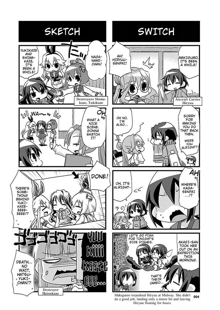Kantai Collection - Kankore - 4-koma Comic - Fubuki, Ganbarimasu! Chapter 30 page 4 - Chapter 30