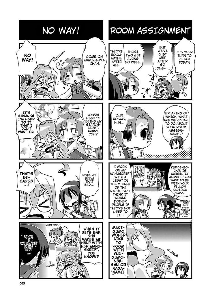 Kantai Collection - Kankore - 4-koma Comic - Fubuki, Ganbarimasu! Chapter 30 page 5 - Chapter 30