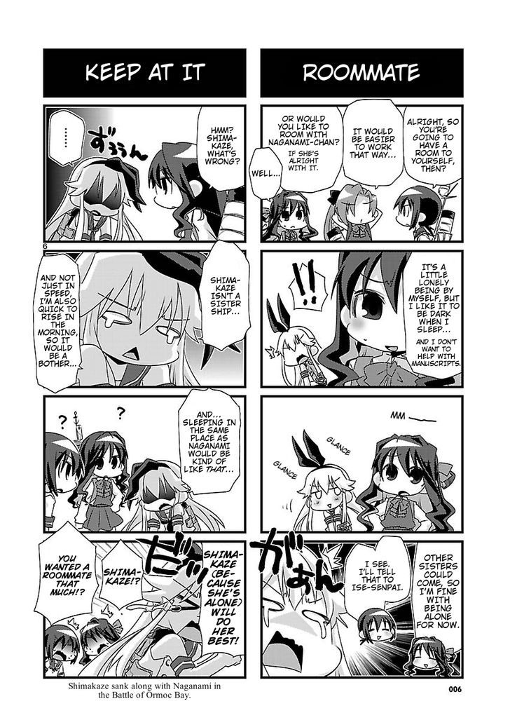 Kantai Collection - Kankore - 4-koma Comic - Fubuki, Ganbarimasu! Chapter 30 page 6 - Chapter 30