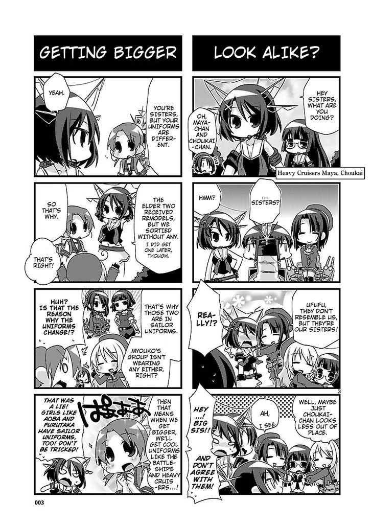 Kantai Collection - Kankore - 4-koma Comic - Fubuki, Ganbarimasu! Chapter 31 page 3 - Chapter 31