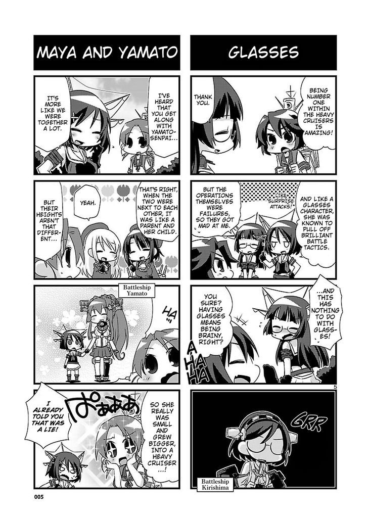 Kantai Collection - Kankore - 4-koma Comic - Fubuki, Ganbarimasu! Chapter 31 page 5 - Chapter 31