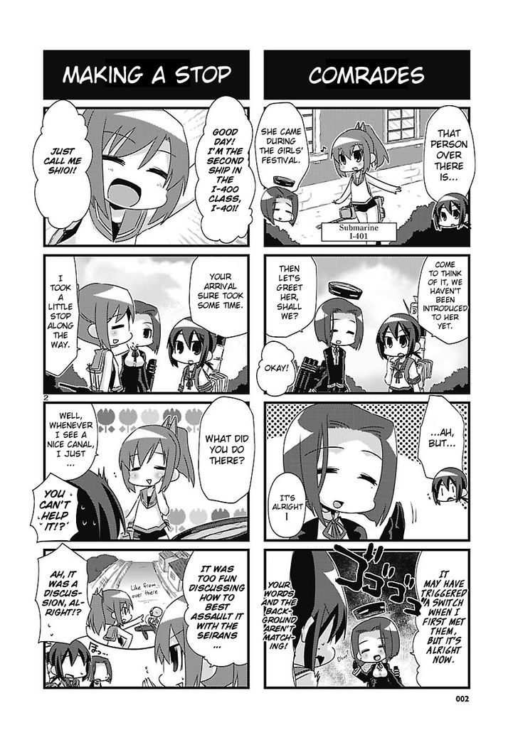 Kantai Collection - Kankore - 4-koma Comic - Fubuki, Ganbarimasu! Chapter 33 page 2 - Chapter 33