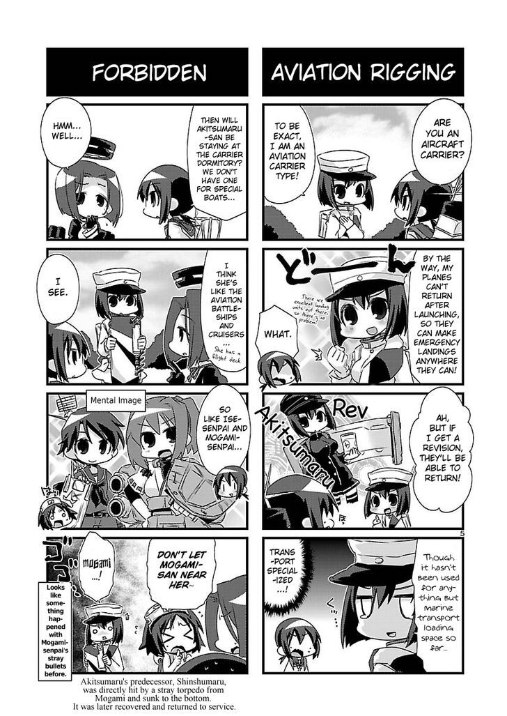 Kantai Collection - Kankore - 4-koma Comic - Fubuki, Ganbarimasu! Chapter 33 page 5 - Chapter 33
