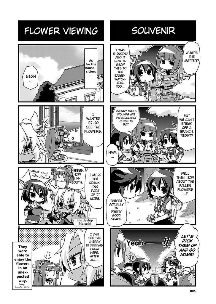 Kantai Collection - Kankore - 4-koma Comic - Fubuki, Ganbarimasu! Chapter 35 page 6 - Chapter 35