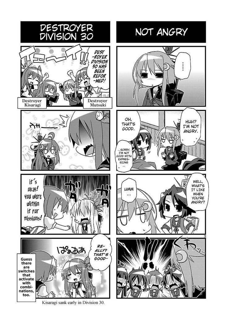 Kantai Collection - Kankore - 4-koma Comic - Fubuki, Ganbarimasu! Chapter 36 page 3 - Chapter 36