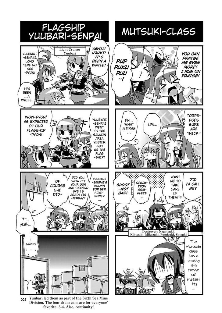 Kantai Collection - Kankore - 4-koma Comic - Fubuki, Ganbarimasu! Chapter 36 page 5 - Chapter 36