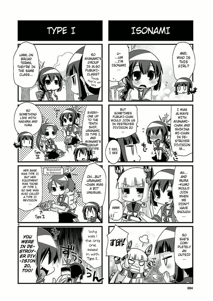 Kantai Collection - Kankore - 4-koma Comic - Fubuki, Ganbarimasu! Chapter 37 page 4 - Chapter 37