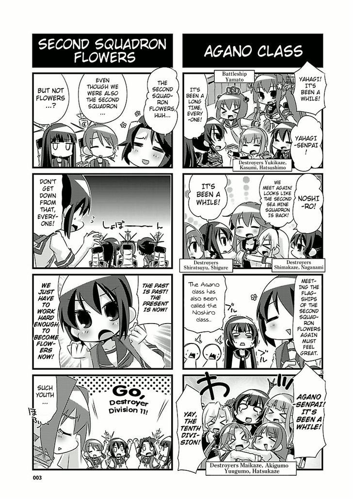 Kantai Collection - Kankore - 4-koma Comic - Fubuki, Ganbarimasu! Chapter 38 page 3 - Chapter 38