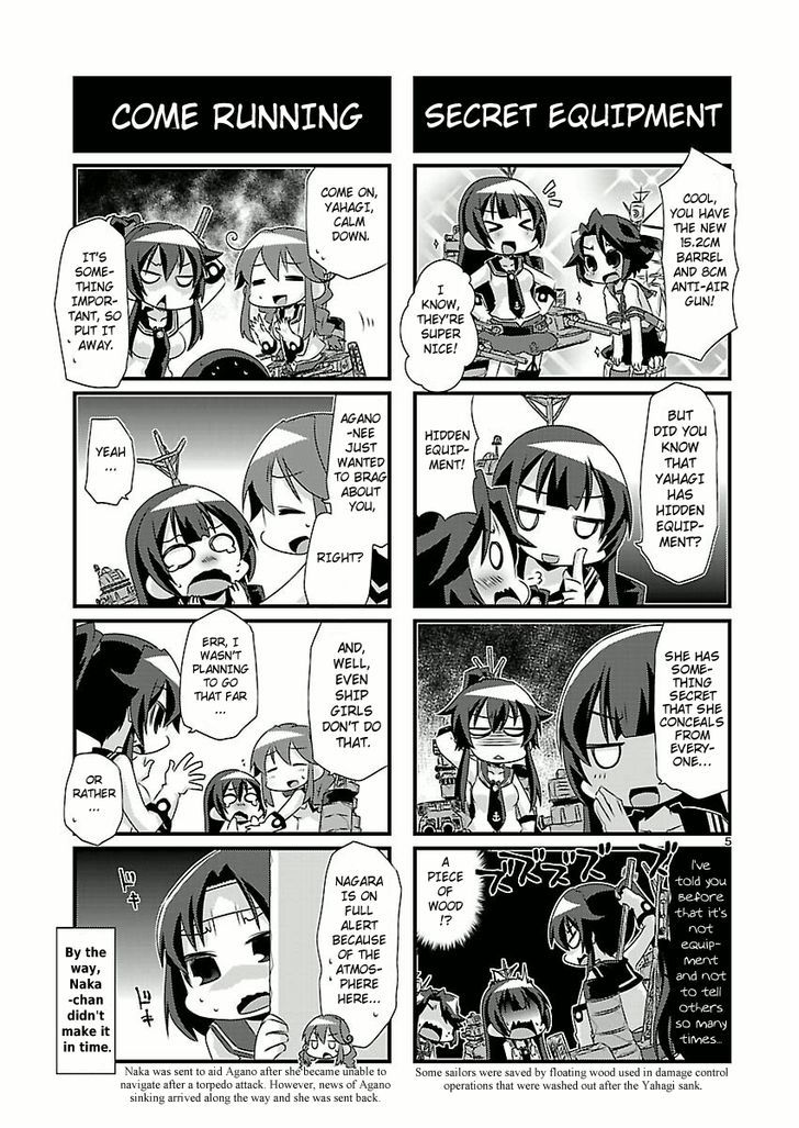 Kantai Collection - Kankore - 4-koma Comic - Fubuki, Ganbarimasu! Chapter 38 page 5 - Chapter 38