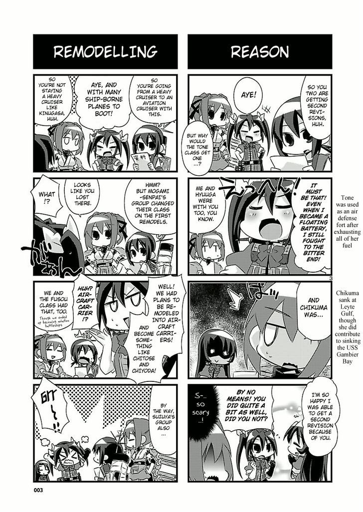 Kantai Collection - Kankore - 4-koma Comic - Fubuki, Ganbarimasu! Chapter 39 page 3 - Chapter 39