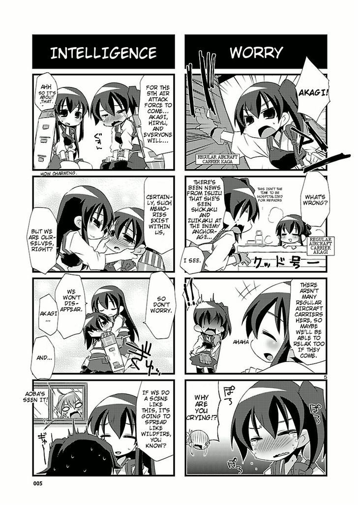 Kantai Collection - Kankore - 4-koma Comic - Fubuki, Ganbarimasu! Chapter 4 page 5 - Chapter 4