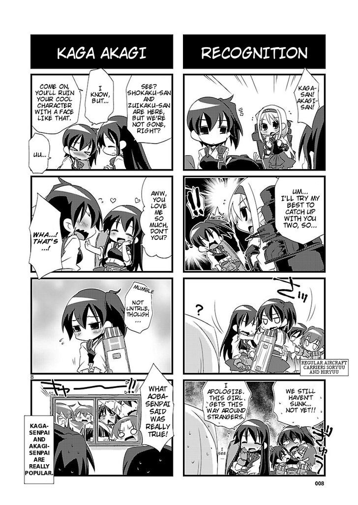 Kantai Collection - Kankore - 4-koma Comic - Fubuki, Ganbarimasu! Chapter 4 page 8 - Chapter 4