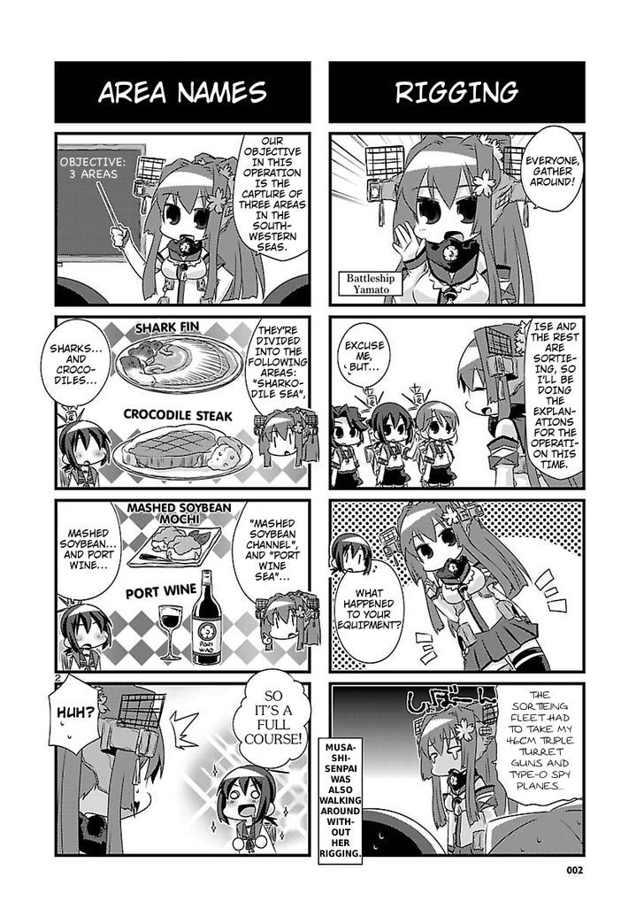 Kantai Collection - Kankore - 4-koma Comic - Fubuki, Ganbarimasu! Chapter 40 page 2 - Chapter 40