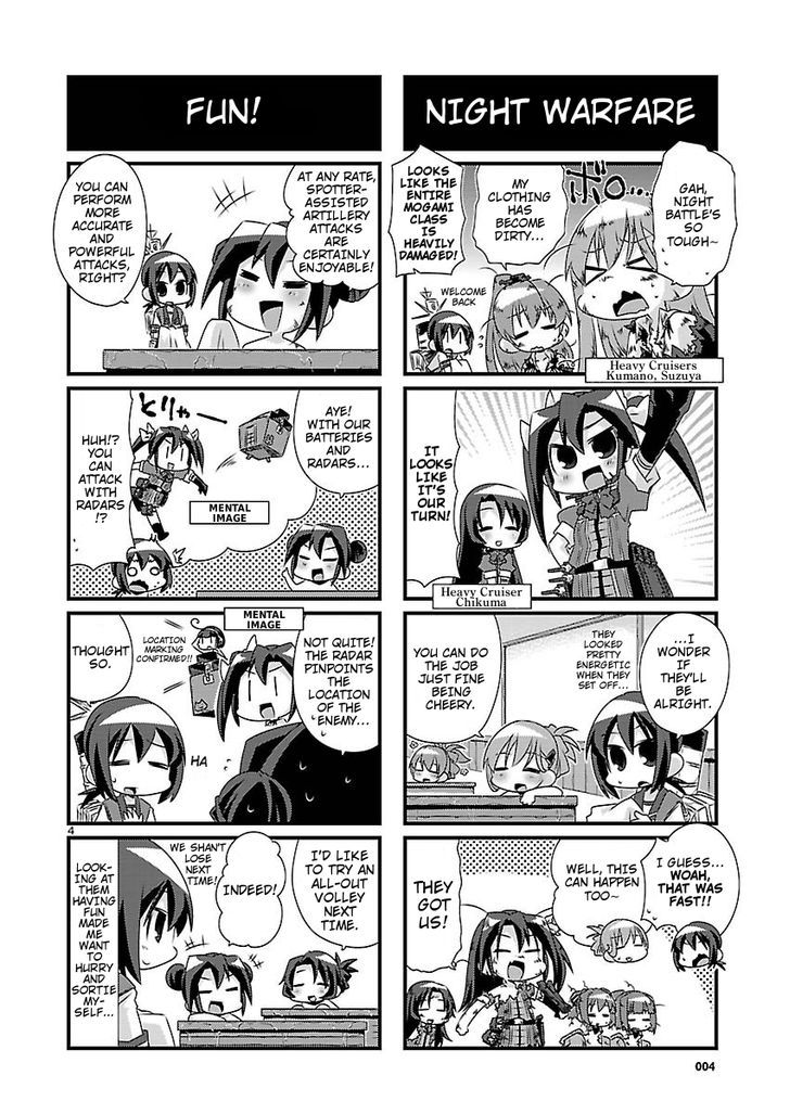 Kantai Collection - Kankore - 4-koma Comic - Fubuki, Ganbarimasu! Chapter 40 page 4 - Chapter 40