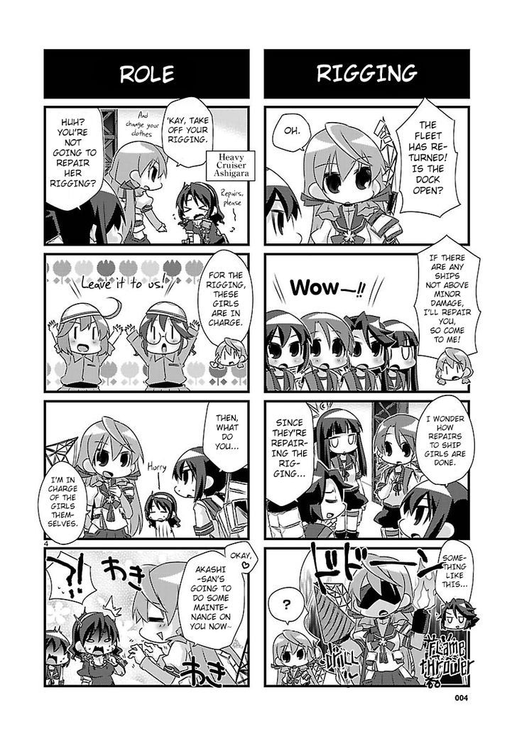 Kantai Collection - Kankore - 4-koma Comic - Fubuki, Ganbarimasu! Chapter 41 page 4 - Chapter 41