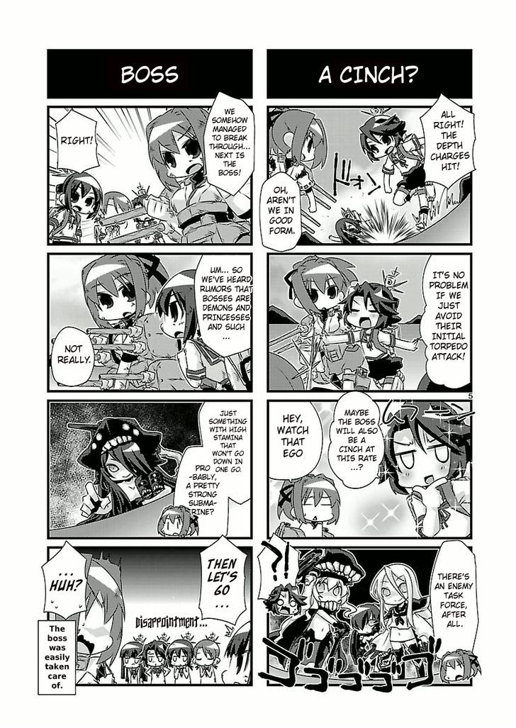 Kantai Collection - Kankore - 4-koma Comic - Fubuki, Ganbarimasu! Chapter 43 page 5 - Chapter 43