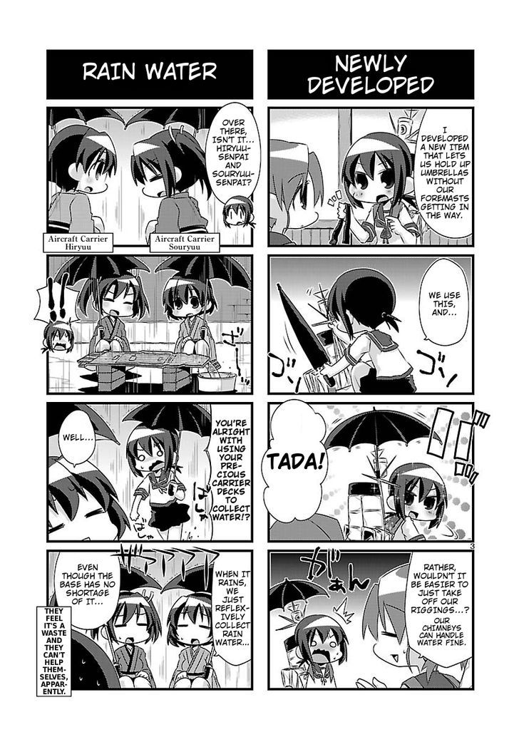 Kantai Collection - Kankore - 4-koma Comic - Fubuki, Ganbarimasu! Chapter 44 page 3 - Chapter 44