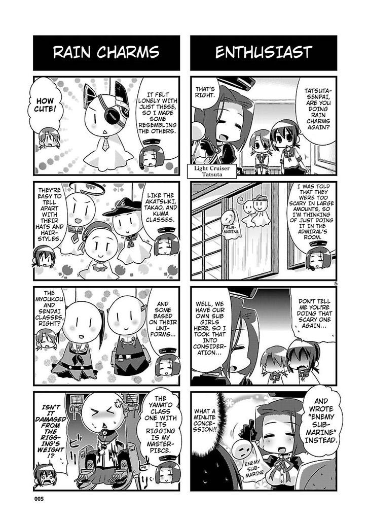 Kantai Collection - Kankore - 4-koma Comic - Fubuki, Ganbarimasu! Chapter 44 page 5 - Chapter 44