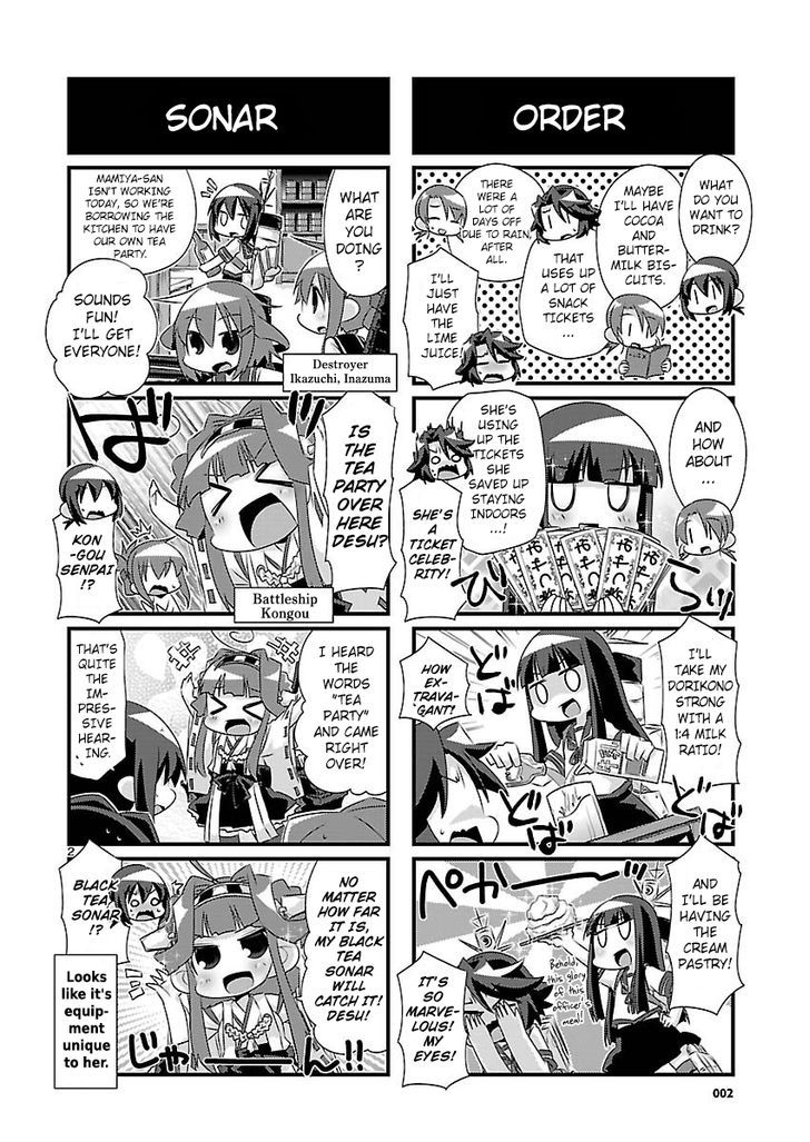 Kantai Collection - Kankore - 4-koma Comic - Fubuki, Ganbarimasu! Chapter 45 page 2 - Chapter 45
