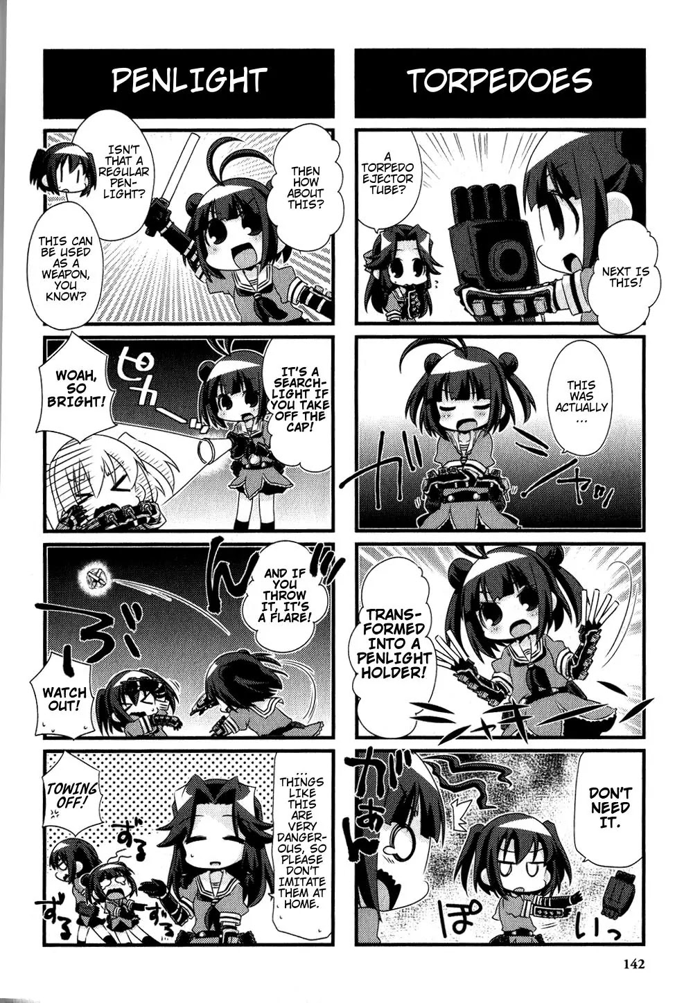 Kantai Collection - Kankore - 4-koma Comic - Fubuki, Ganbarimasu! Chapter 46.5 page 8 - Chapter 46.5
