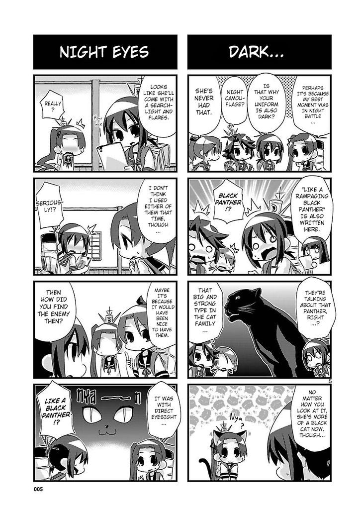 Kantai Collection - Kankore - 4-koma Comic - Fubuki, Ganbarimasu! Chapter 46 page 5 - Chapter 46
