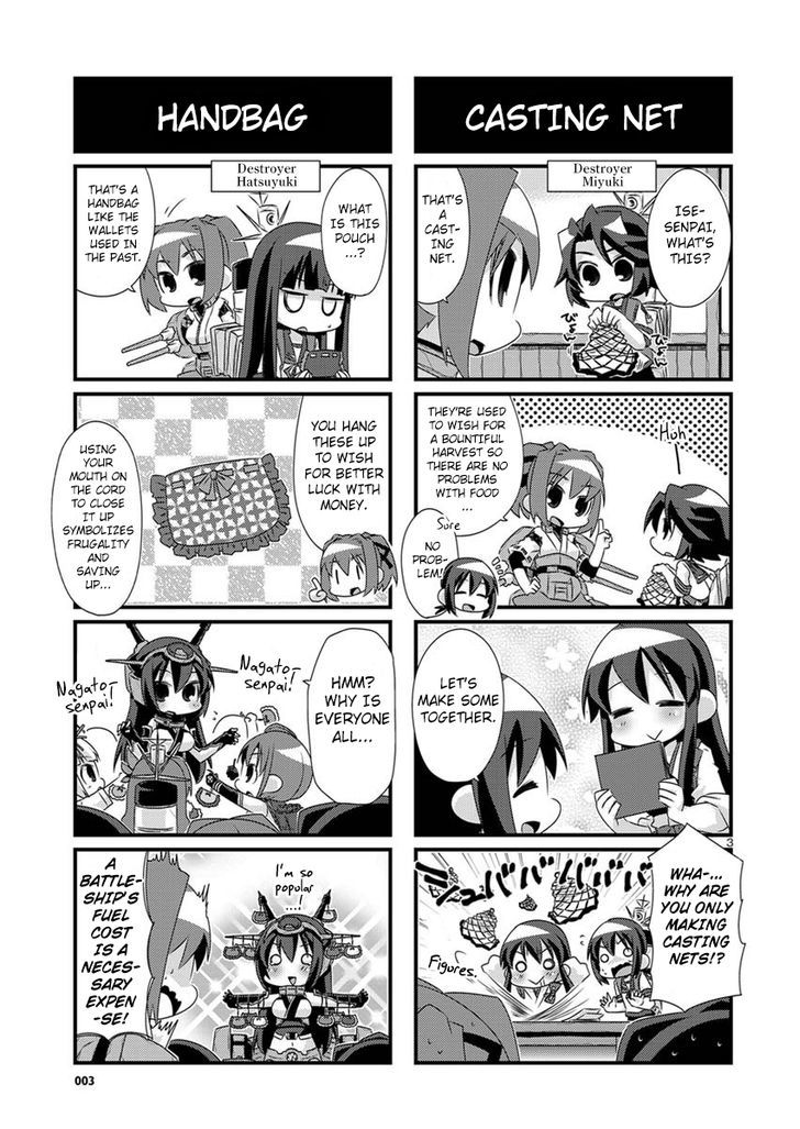 Kantai Collection - Kankore - 4-koma Comic - Fubuki, Ganbarimasu! Chapter 47 page 3 - Chapter 47