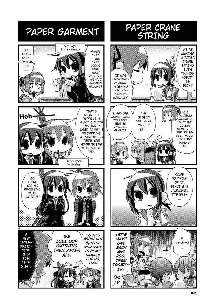 Kantai Collection - Kankore - 4-koma Comic - Fubuki, Ganbarimasu! Chapter 47 page 4 - Chapter 47