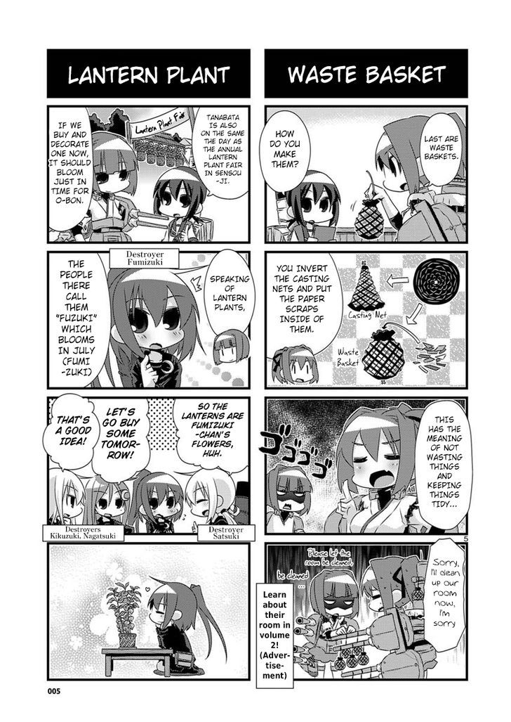 Kantai Collection - Kankore - 4-koma Comic - Fubuki, Ganbarimasu! Chapter 47 page 5 - Chapter 47