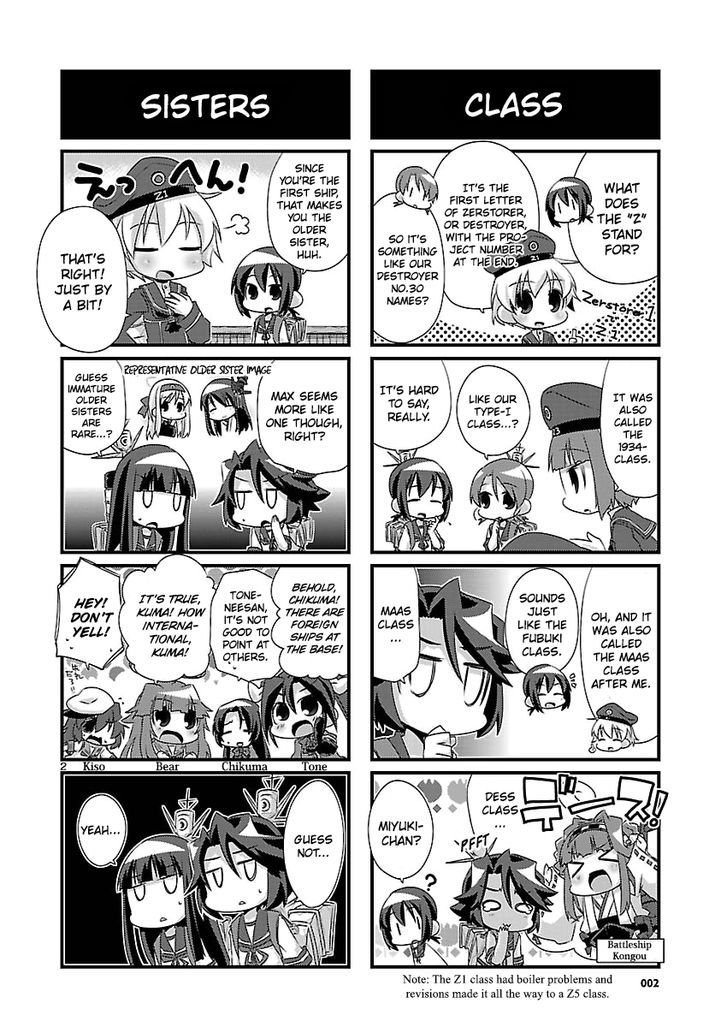 Kantai Collection - Kankore - 4-koma Comic - Fubuki, Ganbarimasu! Chapter 49 page 2 - Chapter 49