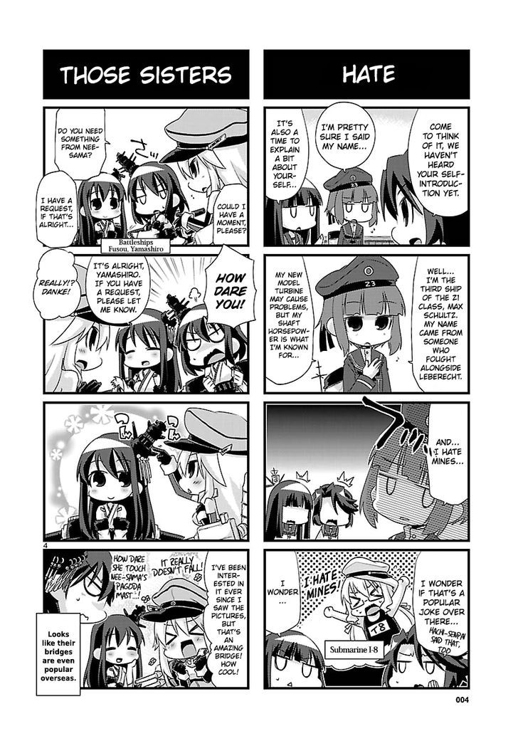 Kantai Collection - Kankore - 4-koma Comic - Fubuki, Ganbarimasu! Chapter 49 page 4 - Chapter 49
