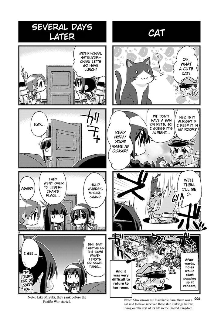 Kantai Collection - Kankore - 4-koma Comic - Fubuki, Ganbarimasu! Chapter 49 page 6 - Chapter 49