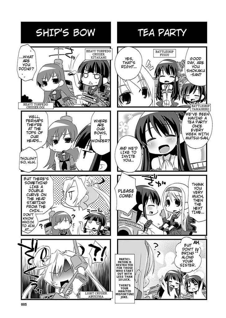 Kantai Collection - Kankore - 4-koma Comic - Fubuki, Ganbarimasu! Chapter 5 page 5 - Chapter 5