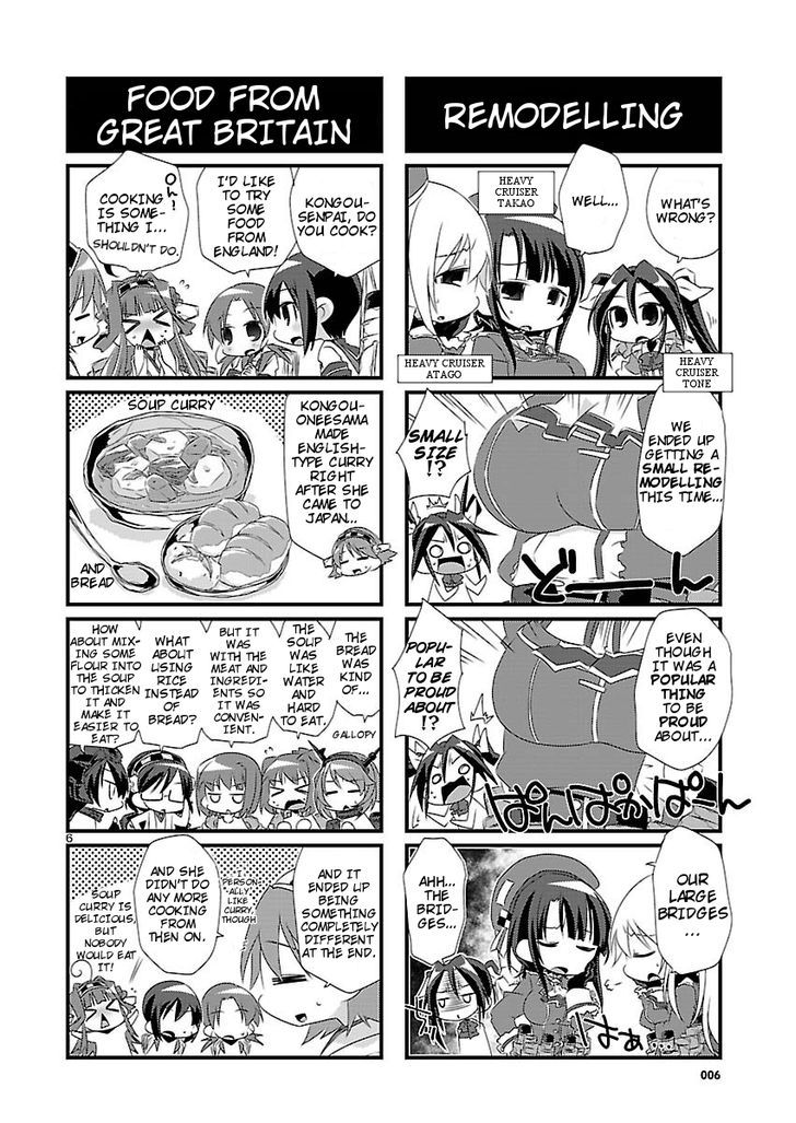 Kantai Collection - Kankore - 4-koma Comic - Fubuki, Ganbarimasu! Chapter 5 page 6 - Chapter 5