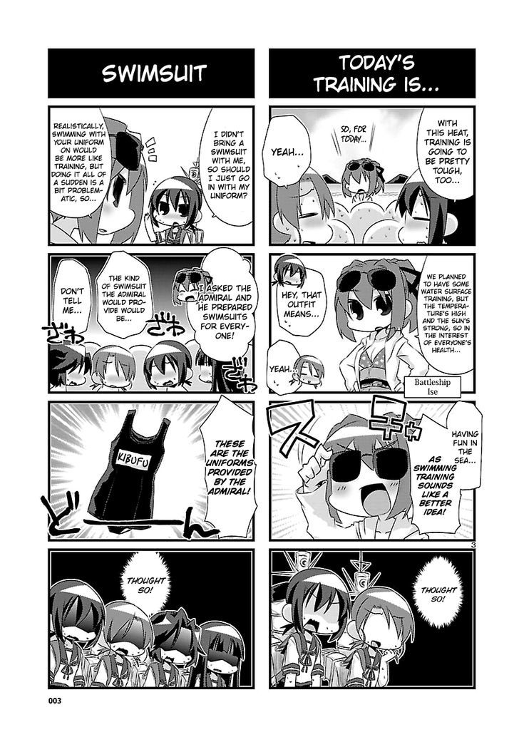 Kantai Collection - Kankore - 4-koma Comic - Fubuki, Ganbarimasu! Chapter 50 page 3 - Chapter 50