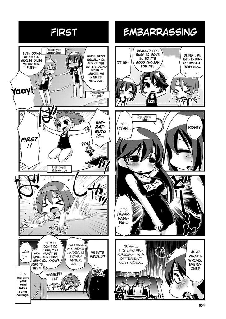 Kantai Collection - Kankore - 4-koma Comic - Fubuki, Ganbarimasu! Chapter 50 page 4 - Chapter 50