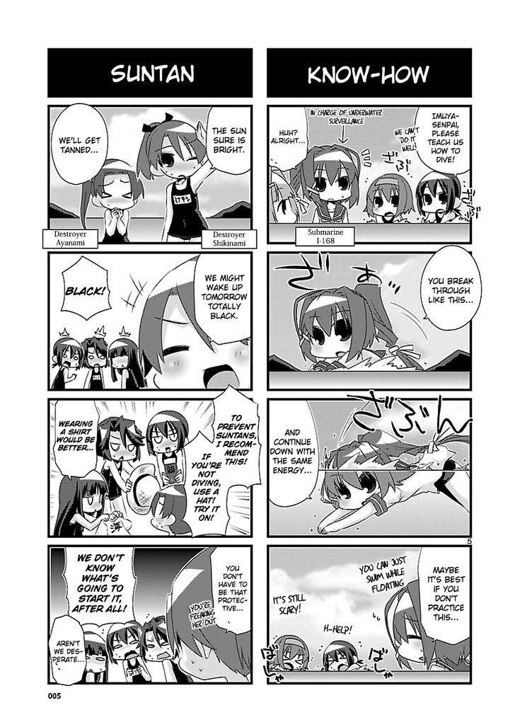 Kantai Collection - Kankore - 4-koma Comic - Fubuki, Ganbarimasu! Chapter 50 page 5 - Chapter 50