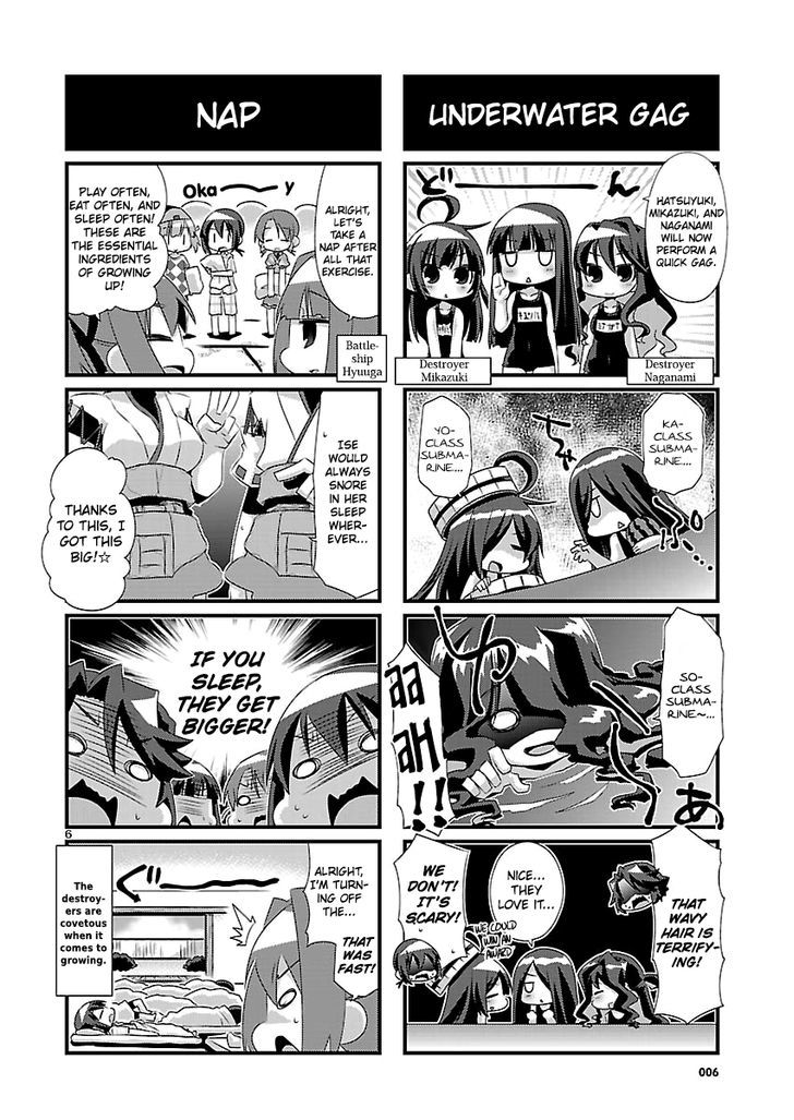 Kantai Collection - Kankore - 4-koma Comic - Fubuki, Ganbarimasu! Chapter 50 page 6 - Chapter 50