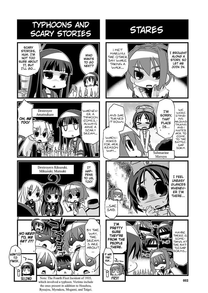 Kantai Collection - Kankore - 4-koma Comic - Fubuki, Ganbarimasu! Chapter 51 page 2 - Chapter 51