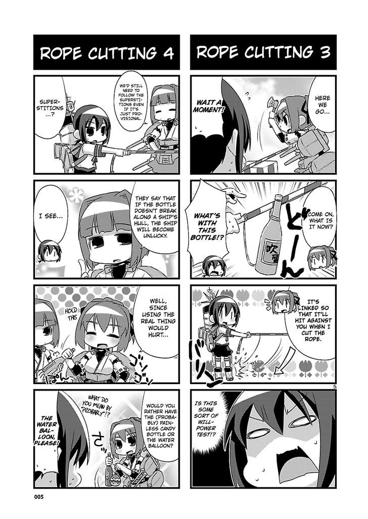 Kantai Collection - Kankore - 4-koma Comic - Fubuki, Ganbarimasu! Chapter 53 page 5 - Chapter 53