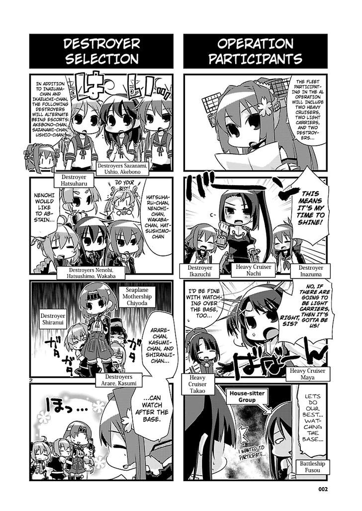 Kantai Collection - Kankore - 4-koma Comic - Fubuki, Ganbarimasu! Chapter 54 page 2 - Chapter 54